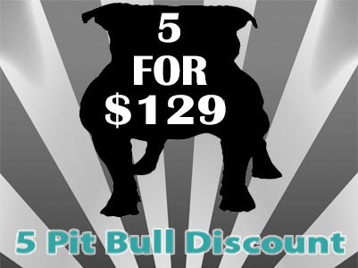 APBR 5 Pit Bull registration discount